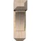 Ekena Millwork Thorton Craftsman Smooth Bracket w/ Offset Brace, Douglas Fir, 7 1/2"W x 20"D x 24"H BKT0806X20X24THR04SDF - alternate 4